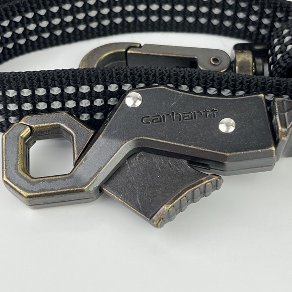 Carhartt - Durable Dog Leash w/ Reflective Stitching, Black, Large - Picture 2 of 3